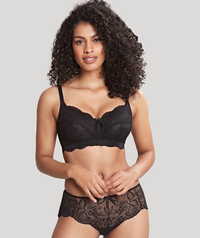 Panache Andorra Wire-free Full Cup Bra - Black Bras